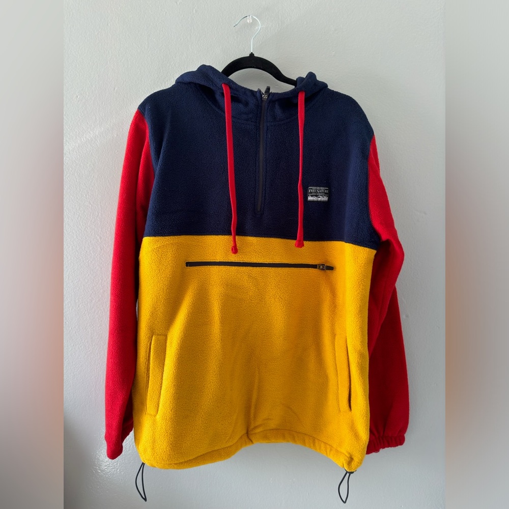Lightweight, warm half zip hoodie